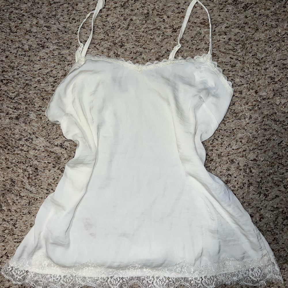 SOLD White lace top